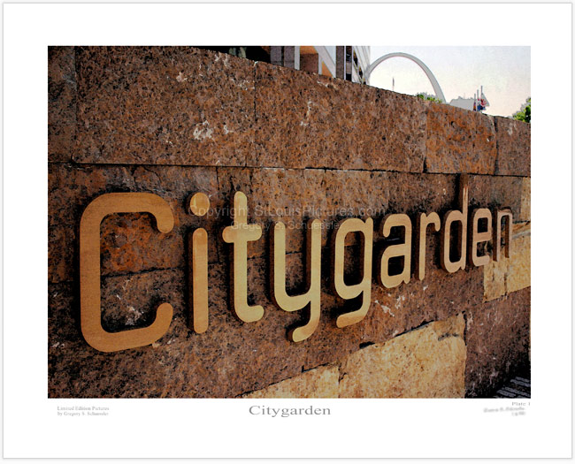 Citygarden - Plate 1
