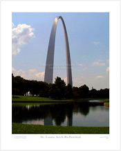 St. Louis Arch Reflection